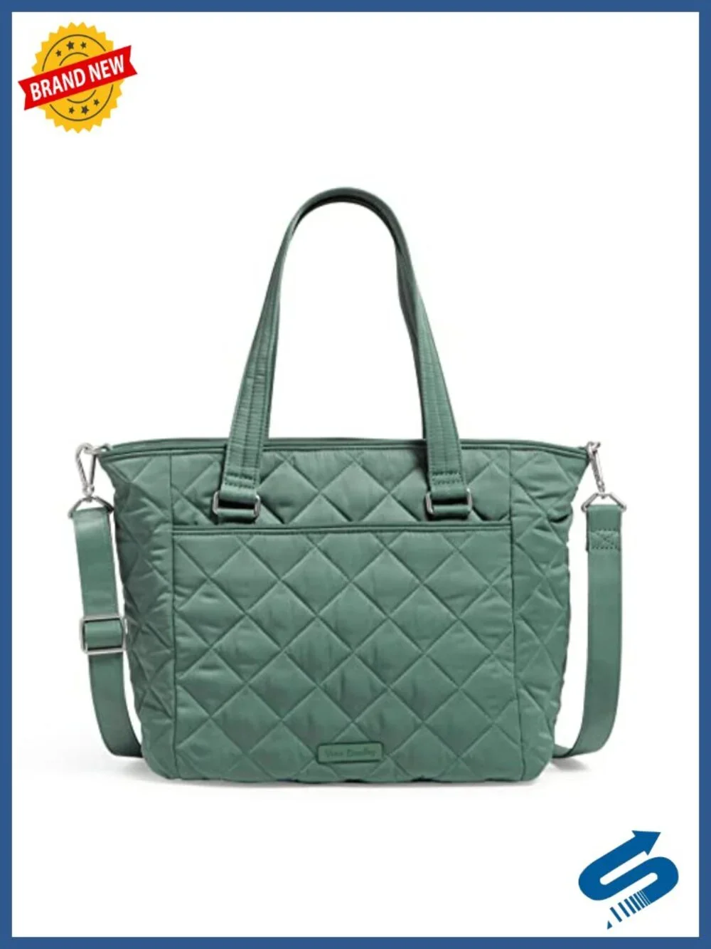 Performance Twill Multi-Strap Shoulder Satchel Purse with Pockets